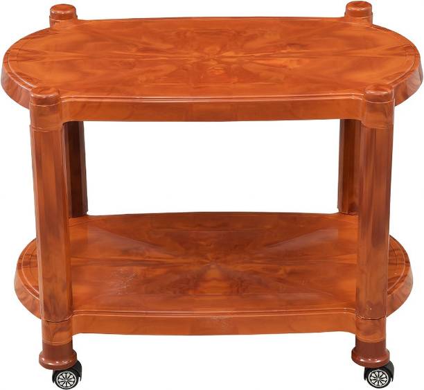 swagath furniture Centre table with wheel For Cafe/Home/Living room Plastic Coffee Table