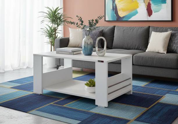Urbanovia Wooden Centre Table with Clean Top Surface Engineered Wood Coffee Table