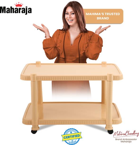 MAHARAJA T-4 Coffee Table for Home & Office | Center Coffee Table for Living Room | Plastic Coffee Table