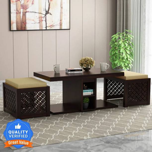 Dhani Exports Bradford Rosewood (Sheesham) Solid Wood Coffee Table