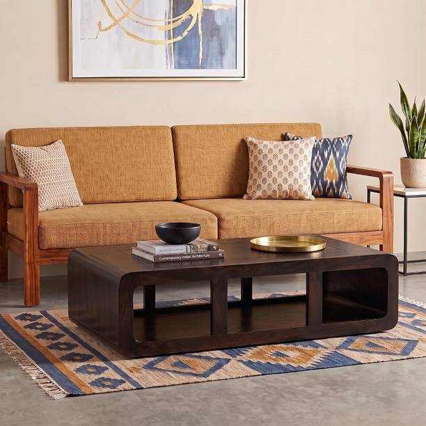 SONA ART & CRAFTS CCT Sheesham Wood Center Coffee Table for Living Room Solid Wood Coffee Table