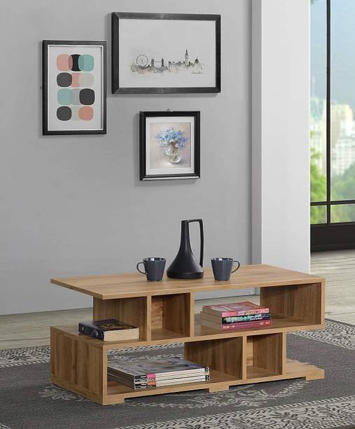 KVS Furniture Plank Siena Engineered Wood Coffee Table Engineered Wood Coffee Table