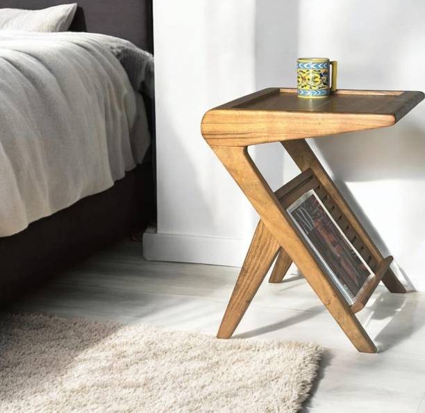 WOOD CURLS Magnoir Z-shaped Table Solid Wood Coffee Table