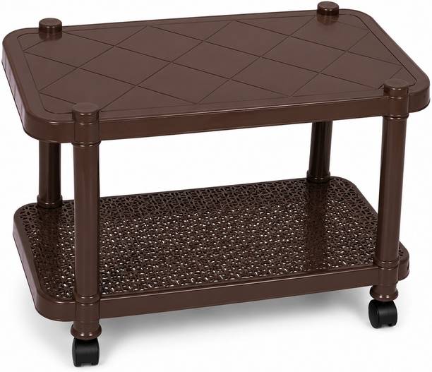 SRI GAYATHRI POLYMERS Premium Coffee Table|Teapoy|Multipurpose center trolly Table for Living room Plastic Coffee Table