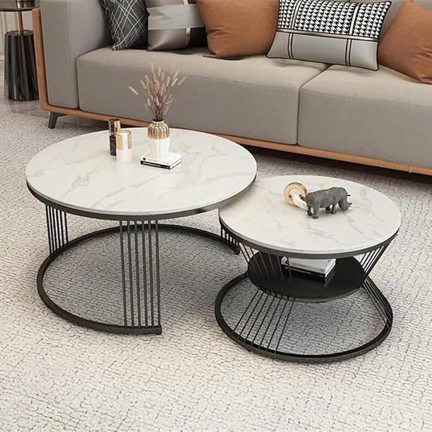 CROWN ART SHOPPEE Engineered Wood Coffee Table