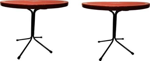 P P CHAIR Dining Bar sitting Person Table Easily Foldable and Light Weight Table (2PC) Plastic Coffee Table