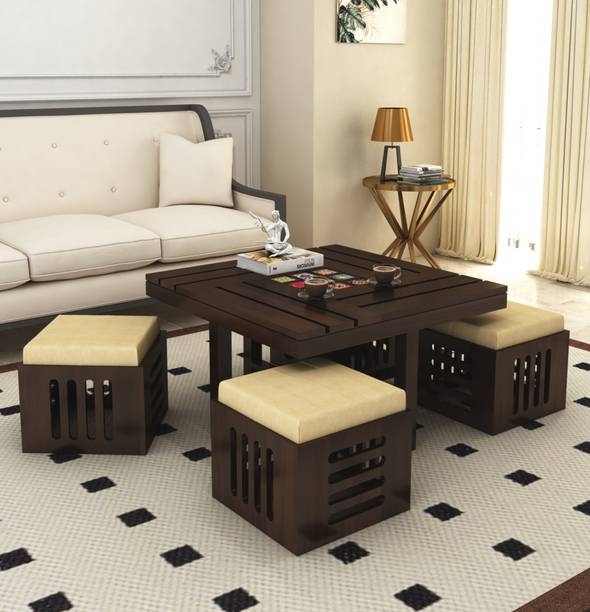 Flipkart Perfect Homes Solid Wood Coffee Table