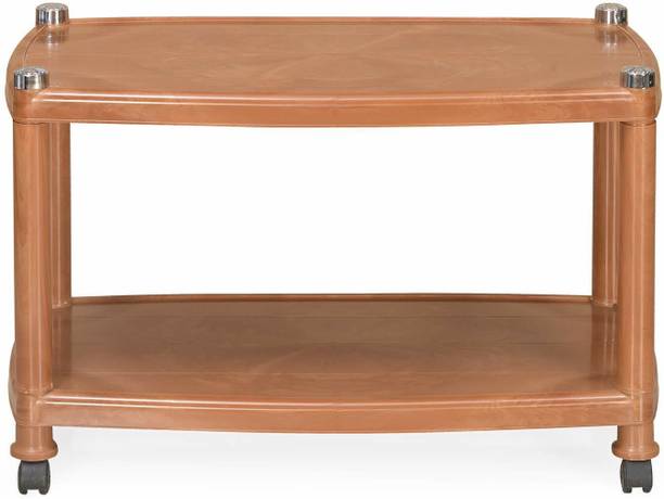 Nilkamal CENTBL5 Contemporary Center Trolley Coffee Table/ Living Room Plastic Coffee Table