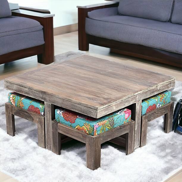 Flipkart Perfect Homes Rosewood ( Sheesham ) Solid Wood Coffee Table
