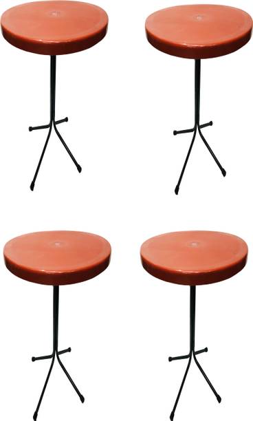 GOYALSON Dining Table Restaurant Heavy Foldable Light Weight Table 2 PC Metal 4 Seater Dining Table