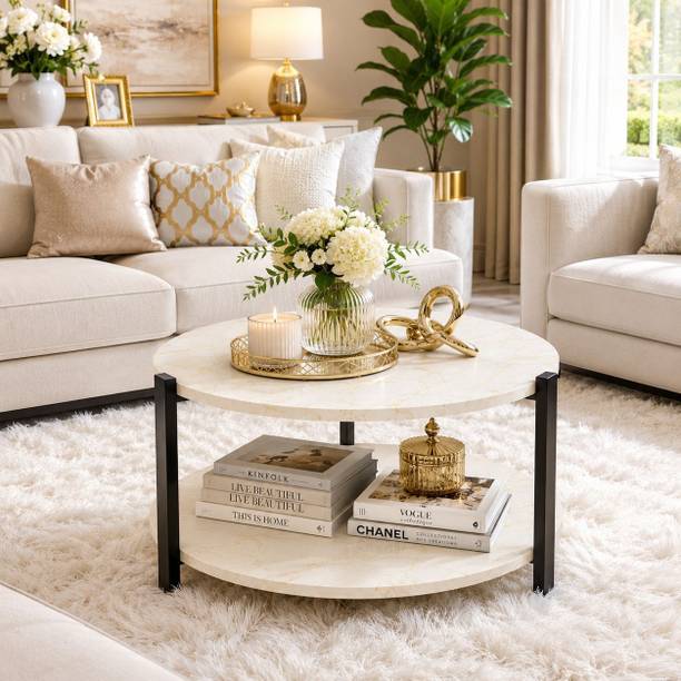 Originn Furniture Premium Quality Coffee Table |Center Table |Tea Table with Storage Engineered Wood Coffee Table