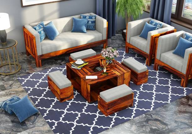 Allie Wood Rosewood ( Sheesham ) Solid Wood Coffee Table