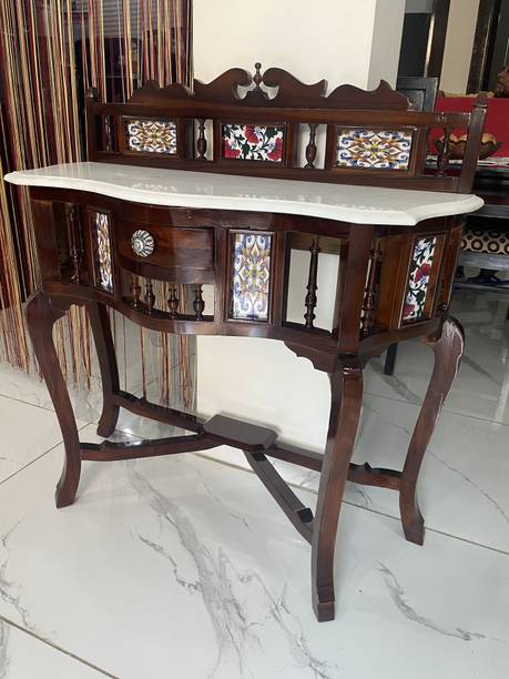 QA Antique Handicraft Solid Wood Coffee Table