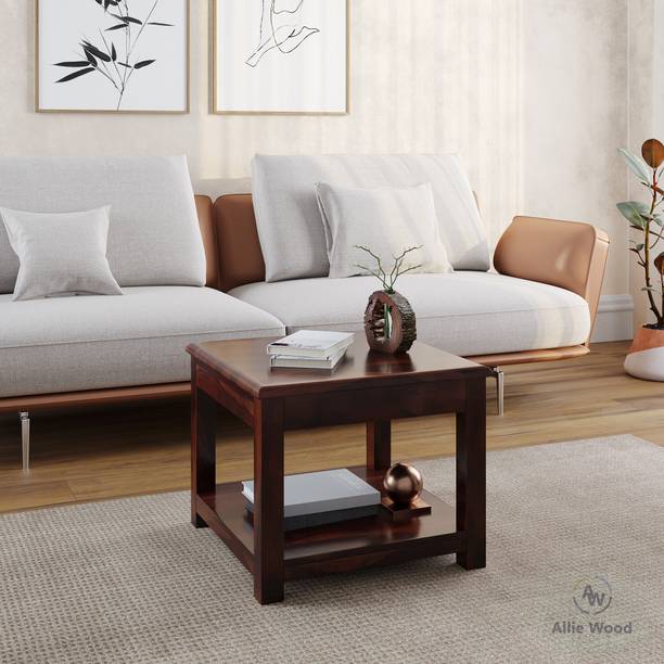 Allie Wood Watson Rosewood ( Sheesham ) Solid Wood Coffee Table