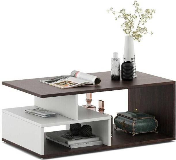 Burlyworth Witely Modern Center Table with Storage, Tea Table, Engineered Wood Coffee Table