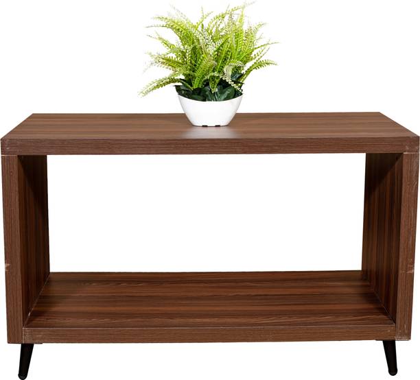 Stymax ENGINEERED WOOD COFFEE TABLE (FINISH COLOR - TEAK WOODEN, DIY(Do-It-Yourself), Engineered Wood Coffee Table