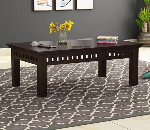 Flipkart Perfect Homes WOODEN CENTER TABLE Solid Wood Coffee Table