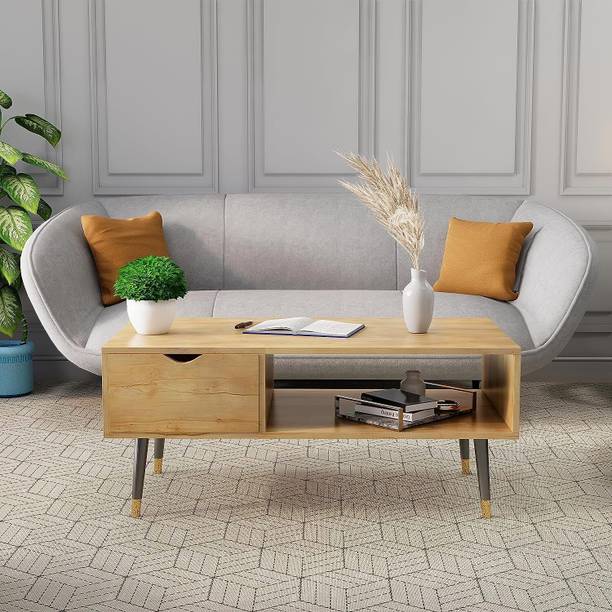 Hexa Red Engineered Wood Coffee Table