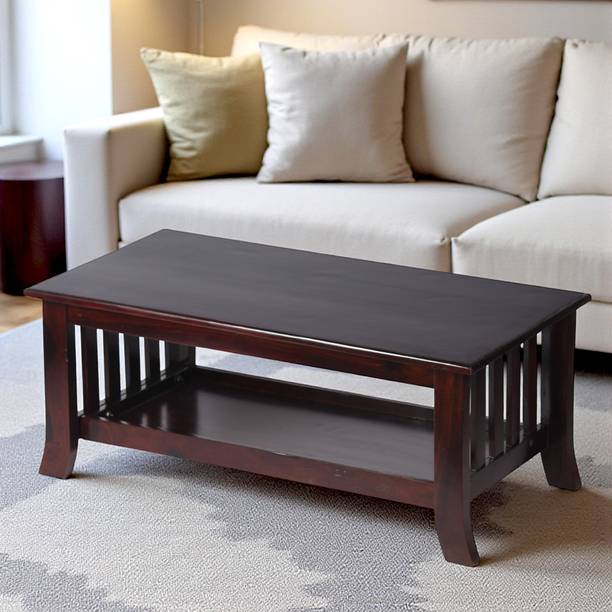 Flipkart Perfect Homes Rosewood ( Sheesham ) Solid Wood Coffee Table
