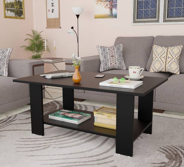 Spyder Craft Engineered Wood Coffee Center Sofa Tea/Teapoy Console Table for Living Room Engineered Wood Coffee Table