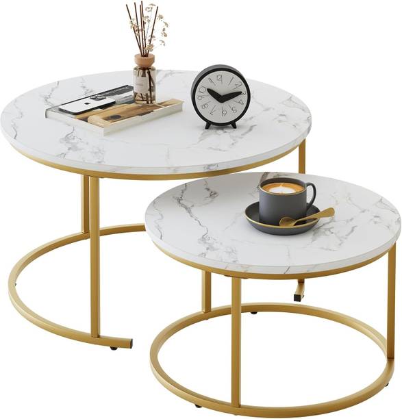 Dibru Mart Modern Design Centre Table Couch Table Stacking Nesting Table for Living Room Engineered Wood Coffee Table