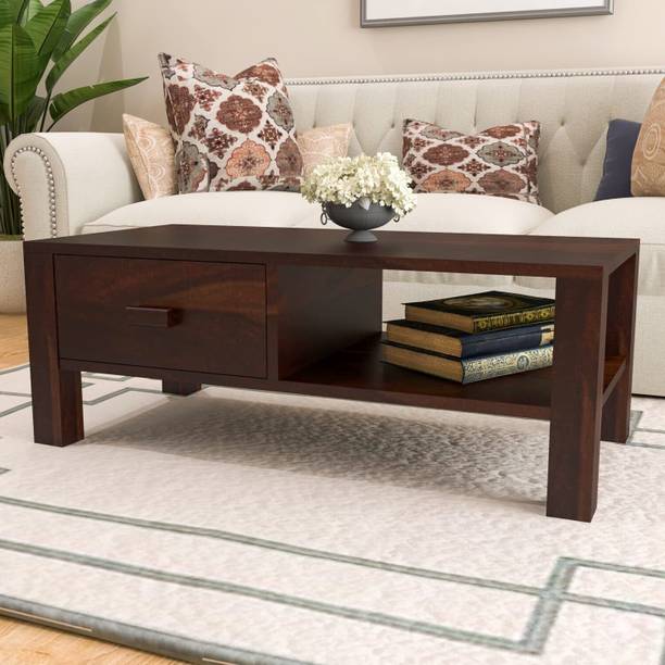Flipkart Perfect Homes Solid Wood Coffee Table
