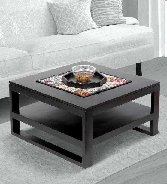 Douceur Furnitures Solid Wood Sheesham Wood Coffee Table For Living Room / Cafe. Solid Wood Coffee Table