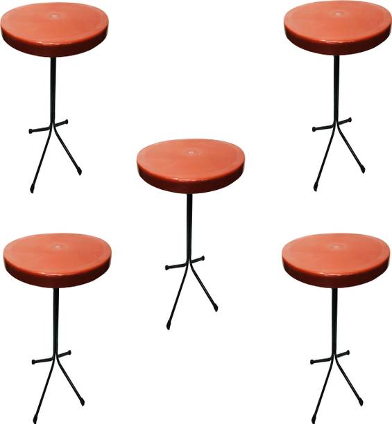 P P CHAIR Standing Person Dining table for Home Hotel Banquet Restaurant Dining Table 5 PC Plastic Coffee Table