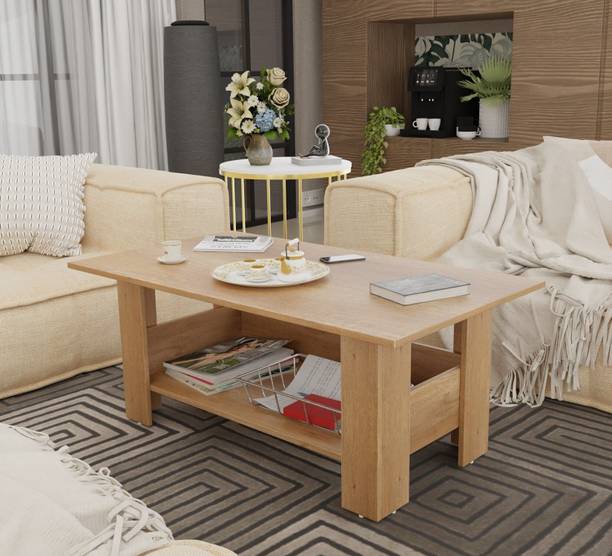 Avenue Venture Multipurpose Coffee Table, Console Table, Sofa Table Easy To Assemble Engineered Wood Coffee Table