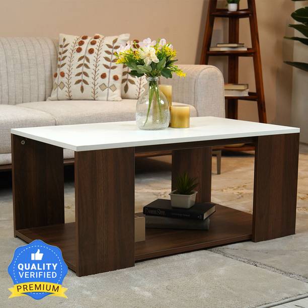 Wooden Street Jevon Wooden Coffee Table/ Center Table For Living Room/Office Engineered Wood Coffee Table