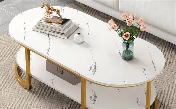 ALM SHOPPEE Coffee Table,Center Table Living Room Sofa Side Table Design Engineered Wood Coffee Table