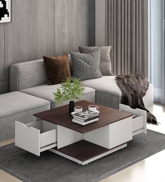 A GLOBIA CREATIONS Jazz Engineered Wood Coffee Table