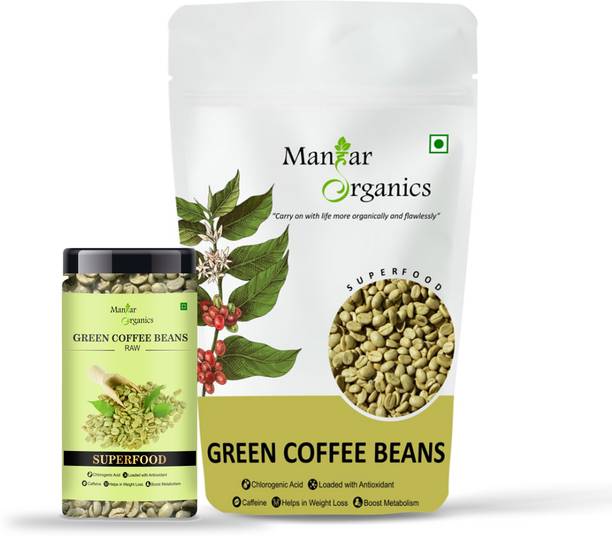 ManHar Organics Green Coffee Beans |Instant Weight Control| Natural Detoxifier |Anti-Ageing Coffee Beans