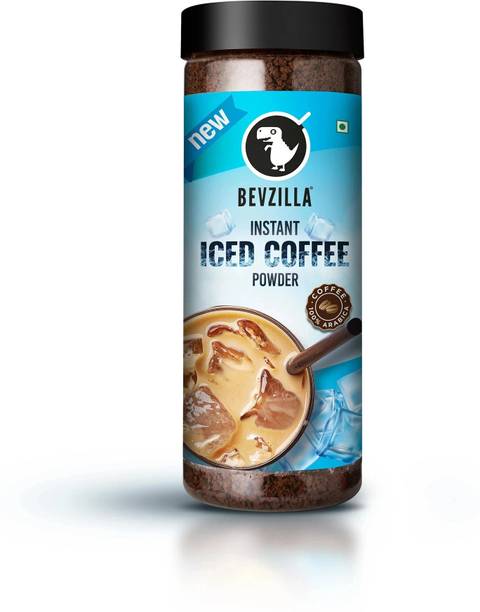 Bevzilla 200 Grams Iced Coffee Powder|Perfact for Cold Brew Instant Coffee