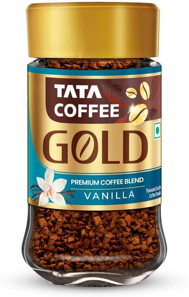 Tata Coffee Gold Premium Blend, Full Bodied Taste & Rich Aroma Instant Coffee