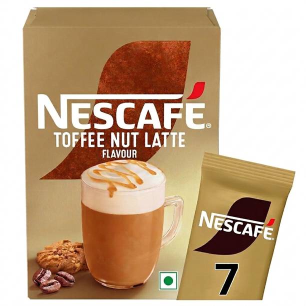 Nescafe Toffee Nut Latte Instant Coffee 7 Sachets Instant Coffee