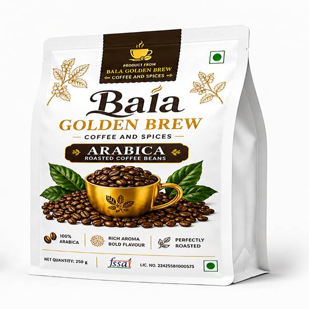 Bala Golden Brew Coffee Arabica Roasted Coffee Beans Gold Coffee Beans