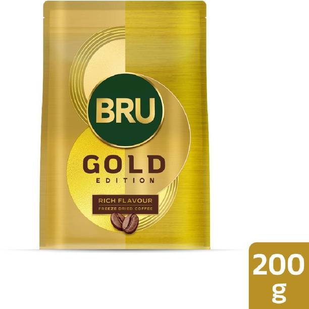 BRU Gold Freeze Dried Coffee 200gm Instant Coffee