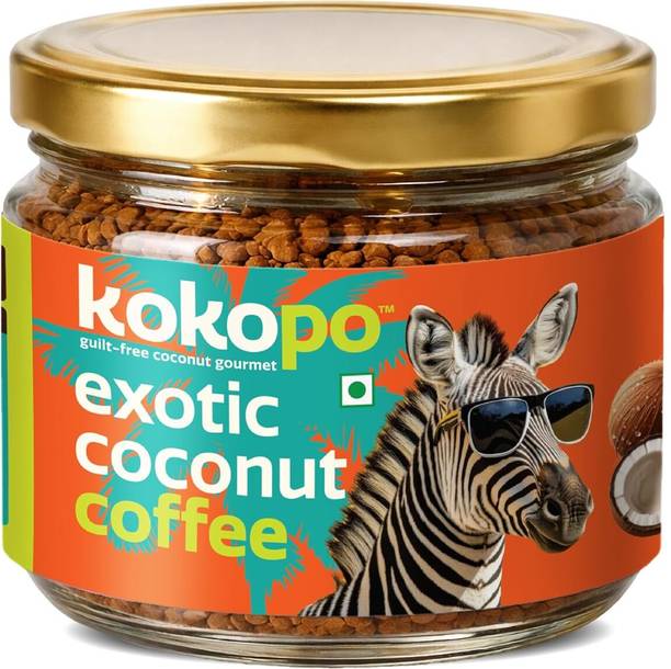 KOKOPO Exotic Coconut Coffee | Premium Rich Flavor| Pack of 1 Roast & Ground Coffee