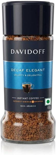 febora foods DAVIDOFF DECAF ELEGANT VALVETY & DELIGHTFUL 100% ARABICA Instant Coffee