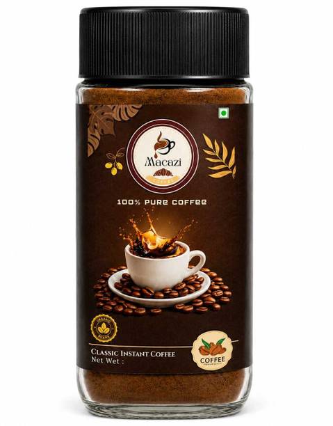 Macazi Coffee Macazi 100% Pure Arabica Agglomerated Instant Coffee Powder | Instant Coffee