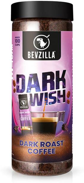 Bevzilla Dark Wish 100% Arabica Dark Roast Strong Instant Coffee