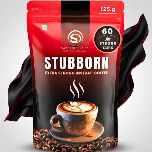 Swada Originals Stubborn | Extra Strong Instant Coffee | Bold Intensity | Instant Coffee