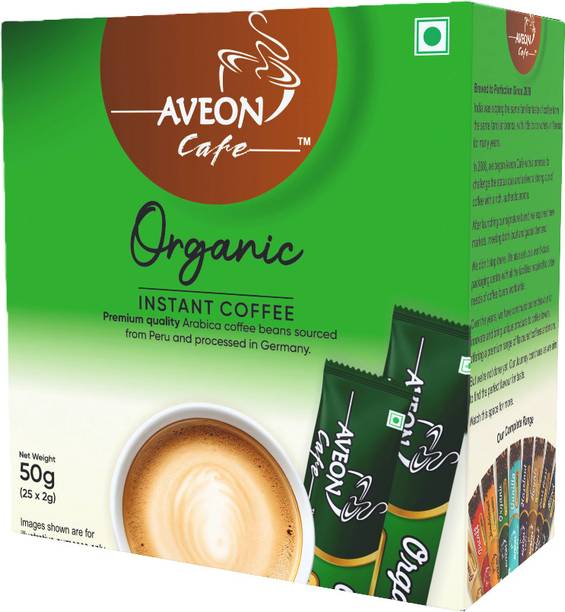 AVEON Cafe Organic Sachet-25 Instant Coffee