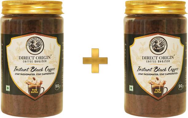 Direct Origin Coffee BLACK COFFEE PACK OF 2 Instant Coffee