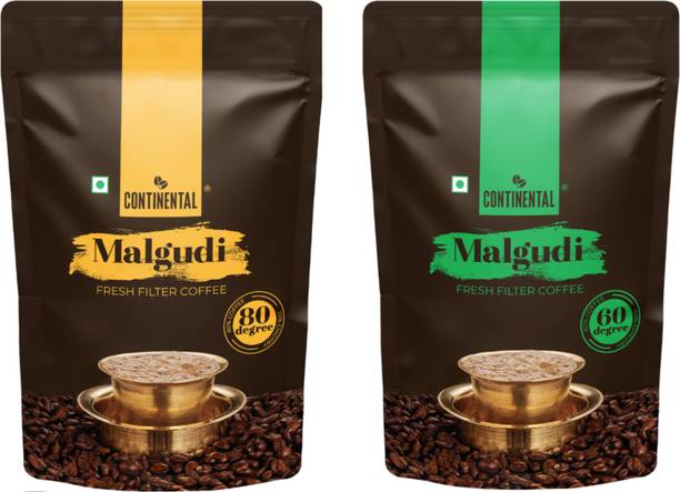 Continental MALGUDI 500gm Combo ( 80/20 + 60/40 ) Filte...