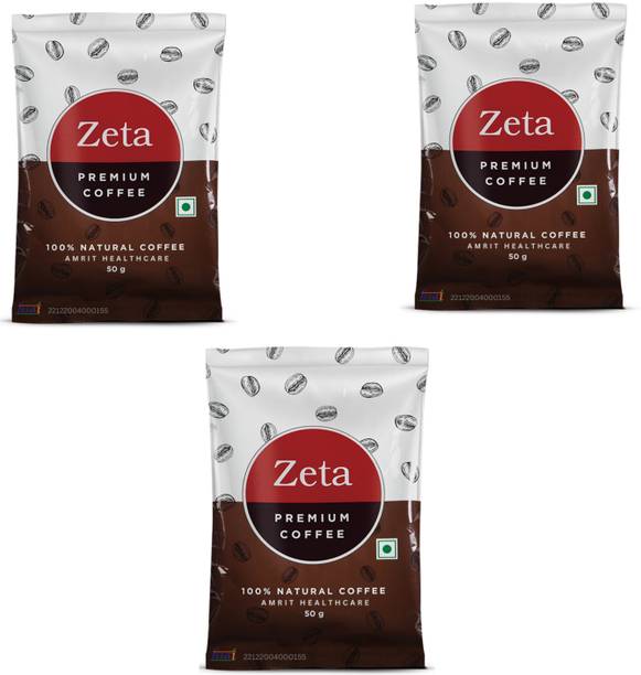 Amrit Healthcare Zeta Premium Coffee blend of Robusta & Arabica coffee beans Instant Coffee
