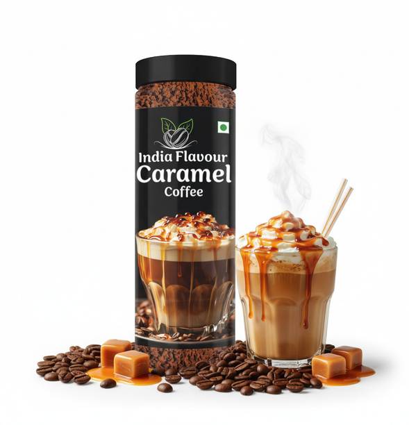 India Flavour Caramel Coffee 50 cups in 100gm Rich In...