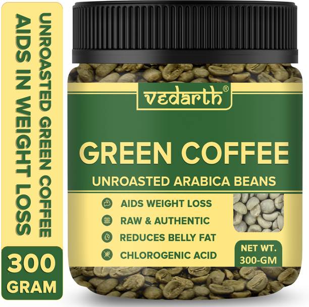 Vedarth Organics Green Coffee Beans with 100% Natural Unroasted Raw Coffee Beans Coffee Beans