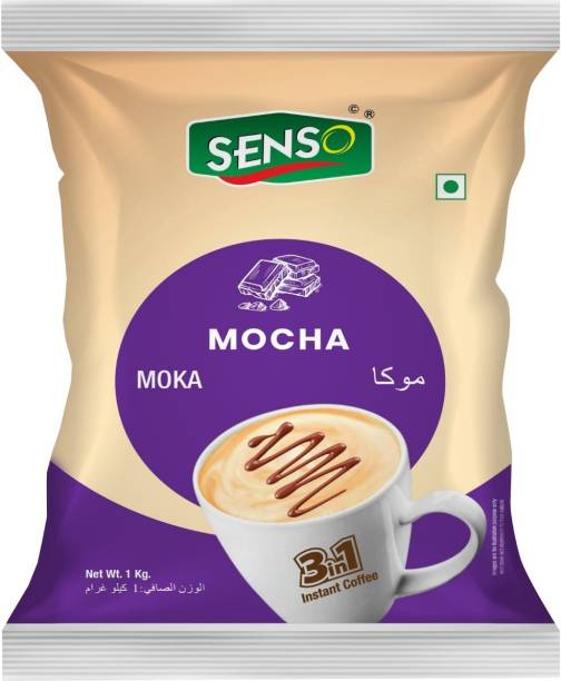 Senso Mocha Coffee Premix Instant Coffee Premium Powder for vending machine 1Kg Instant Coffee